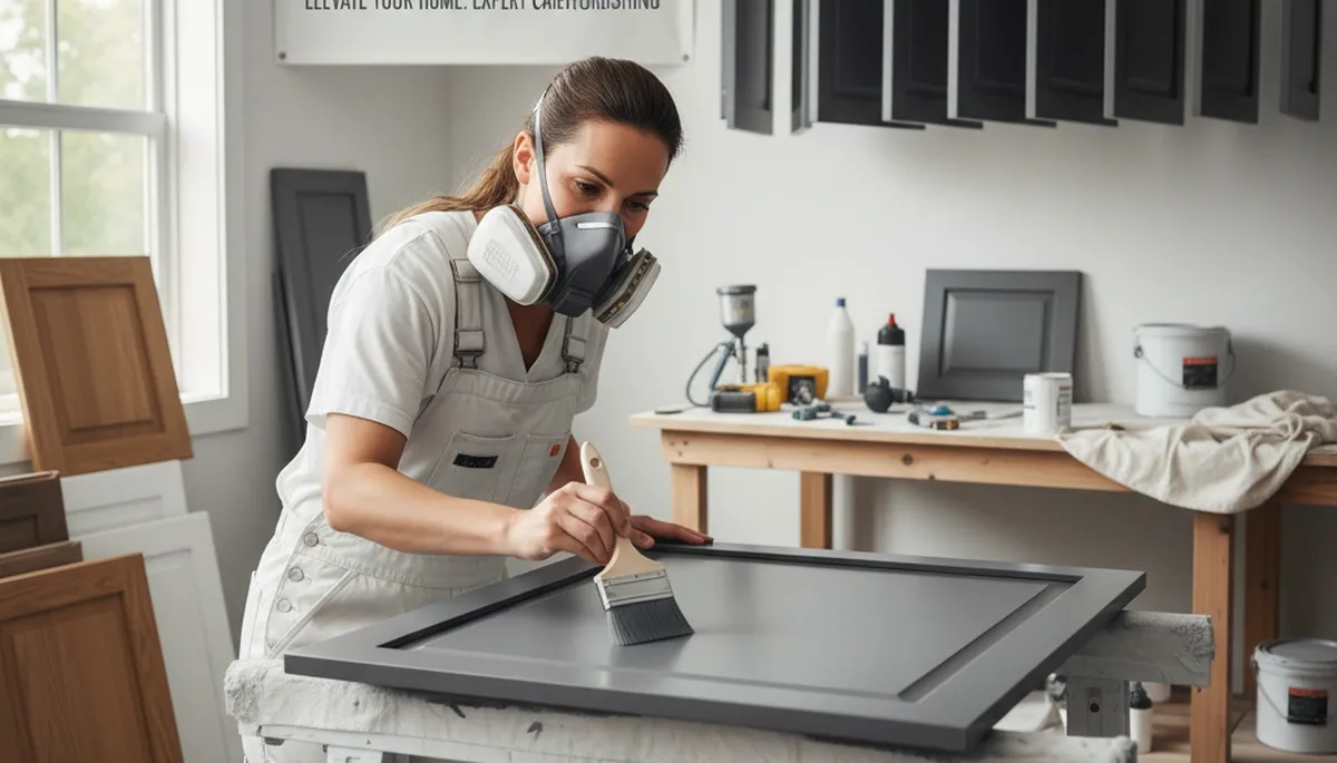 Cabinet painting in Scottsdale, AZ for durable, professional kitchen finishes