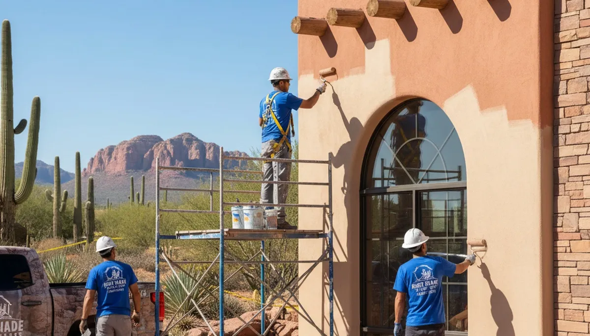 Scottsdale, AZ painting contractor for residential and commercial interior and exterior painting services