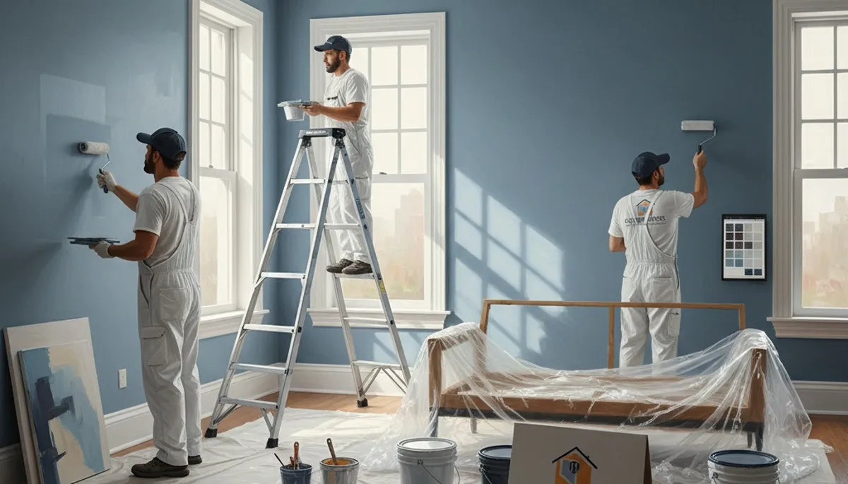 Interior house painting in Scottsdale, AZ by Scottsdale Paint Pros for lasting desert-ready color