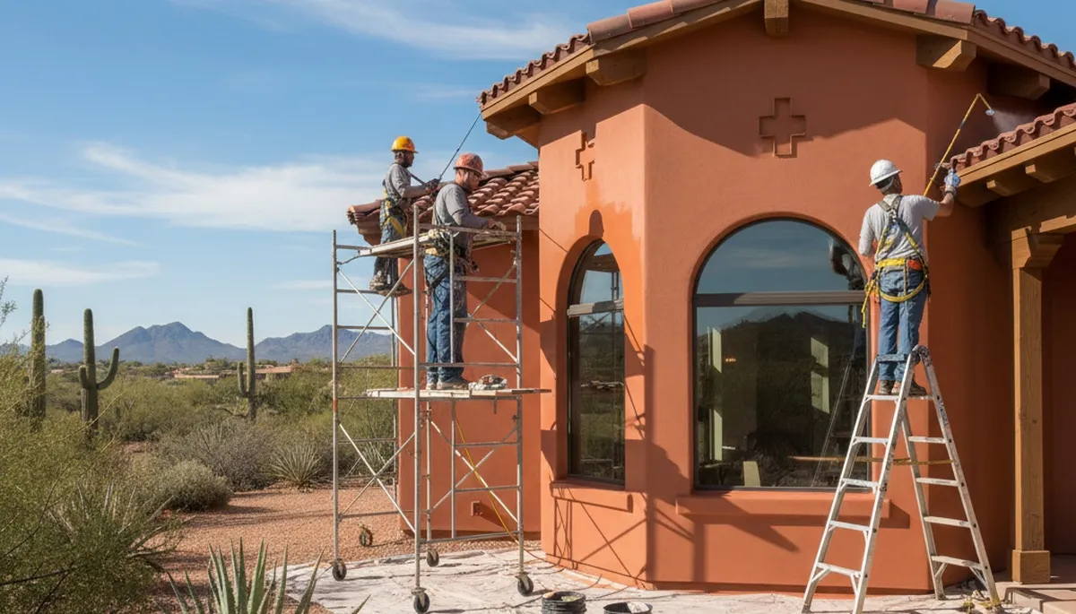 Scottsdale, AZ painting contractors providing professional interior and exterior house painting services