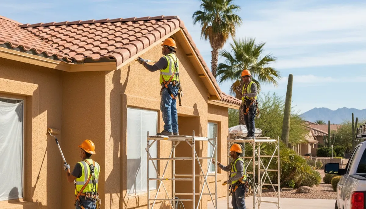 Painting contractor serving Scottsdale, AZ for interior and exterior home painting services
