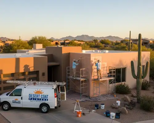 Exterior painting for Scottsdale, AZ homes built to withstand Arizona weather